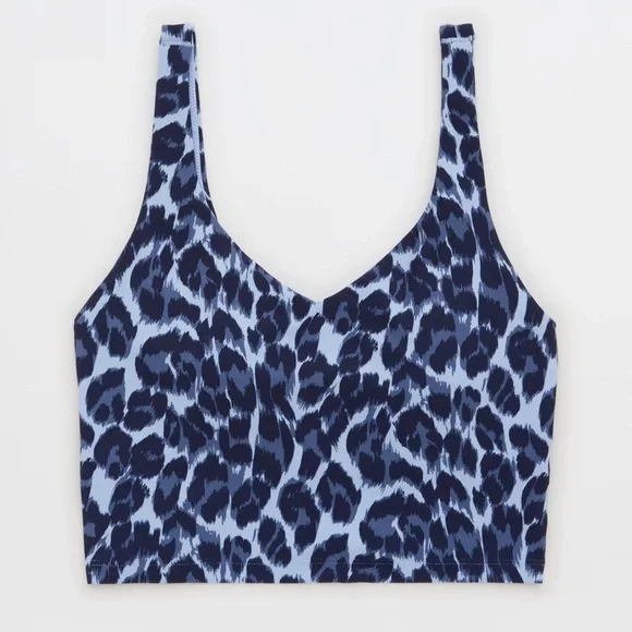 OFFLINE By Aerie Real Me Low Key Longline Sports Bra Size Small - Picture 11 of 11